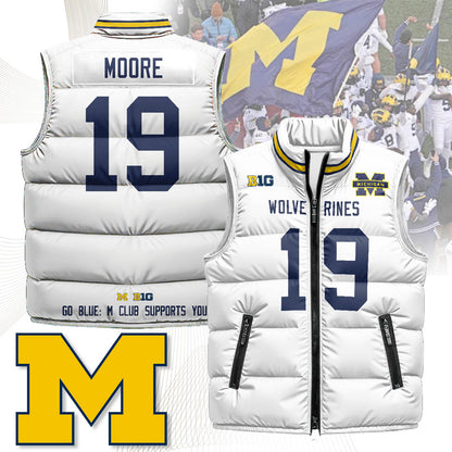 Michigan Wolverines Unisex Puffer Vest