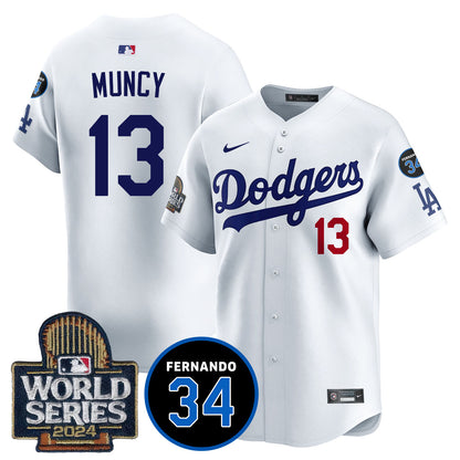 Dodgers Fernando Valenzuela Memorial Jersey - All Stitched