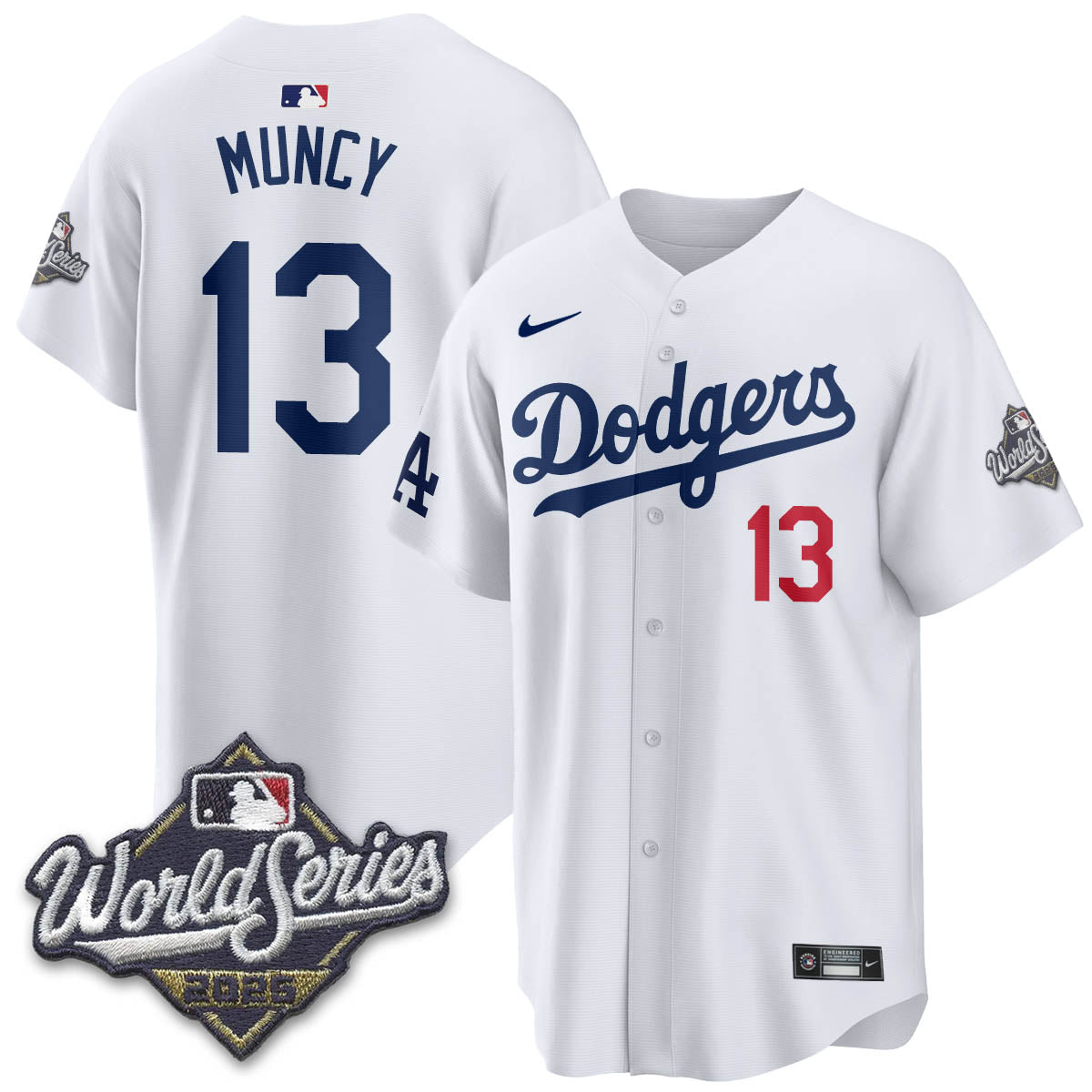 LAD 2025 World Series Jersey - All Stitched