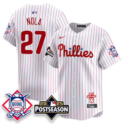 Philadelphia Phillies 2025 Postseason Jersey - All Stitched