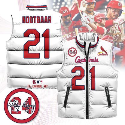 St. Louis Cardinals Unisex Puffer Vest