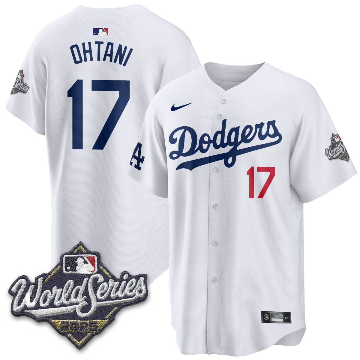 LAD 2025 World Series Jersey - All Stitched