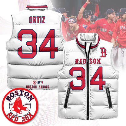 Boston Red Sox Unisex Puffer Vest