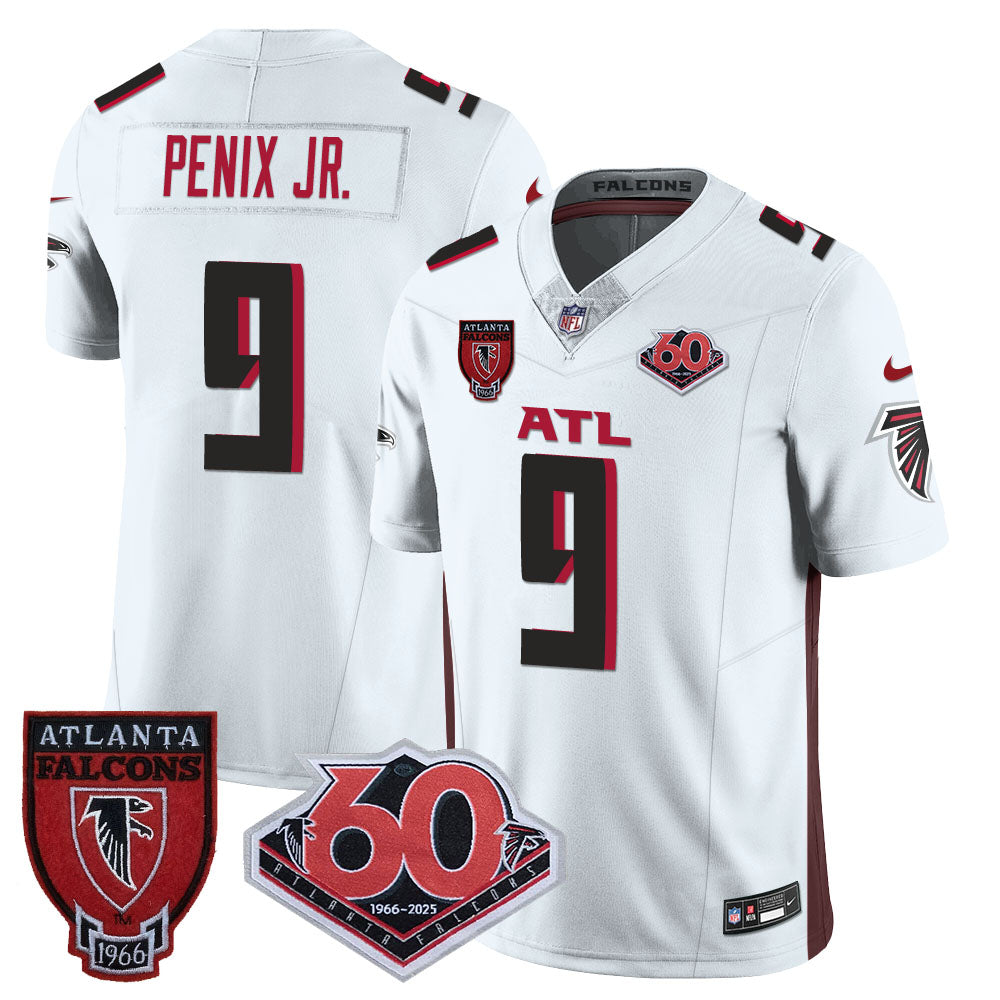 Atlanta Falcons 60th Season Vapor Limited Jersey - All Stitched