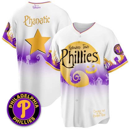 Philadelphia Phillies "Halloween Town" Limited Jersey - Stitched