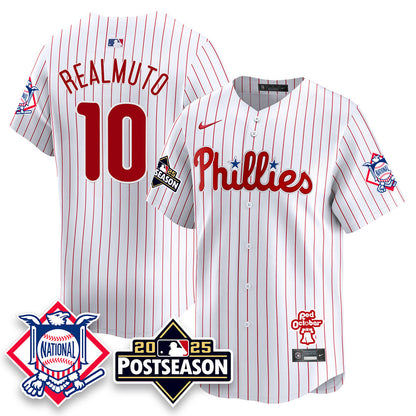 Philadelphia Phillies 2025 Postseason Jersey - All Stitched