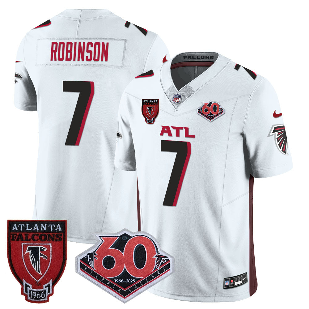 Atlanta Falcons 60th Season Vapor Limited Jersey - All Stitched