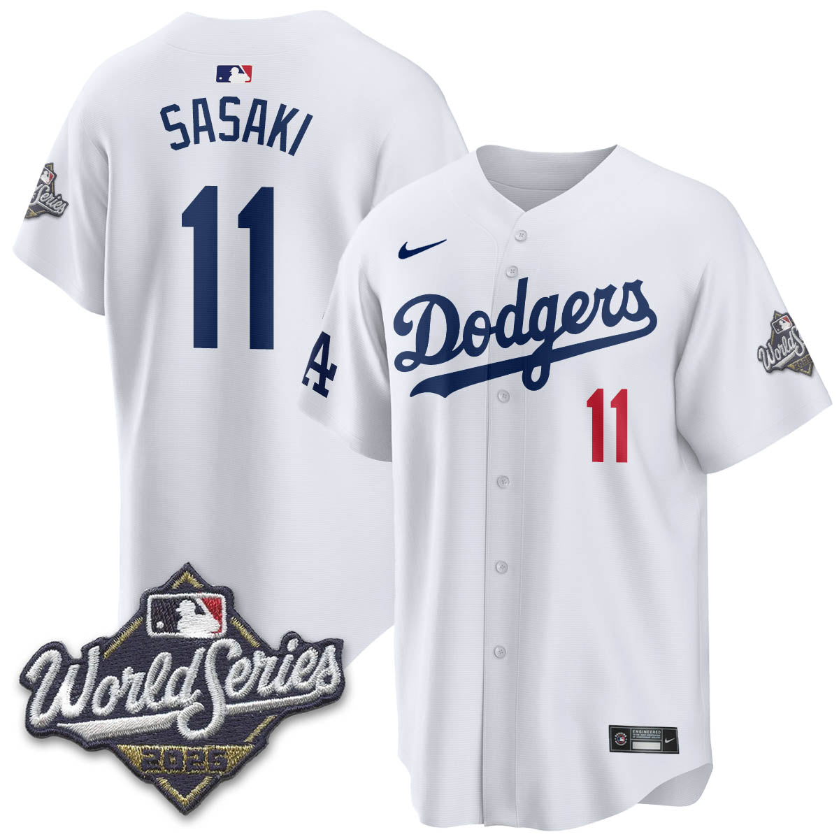 LAD 2025 World Series Jersey - All Stitched