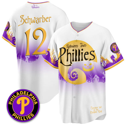 Philadelphia Phillies "Halloween Town" Limited Jersey - Stitched