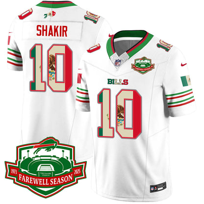 BUF Mexico Vapor Limited Jersey - All Stitched