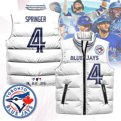 Toronto Blue Jays Unisex Puffer Vest