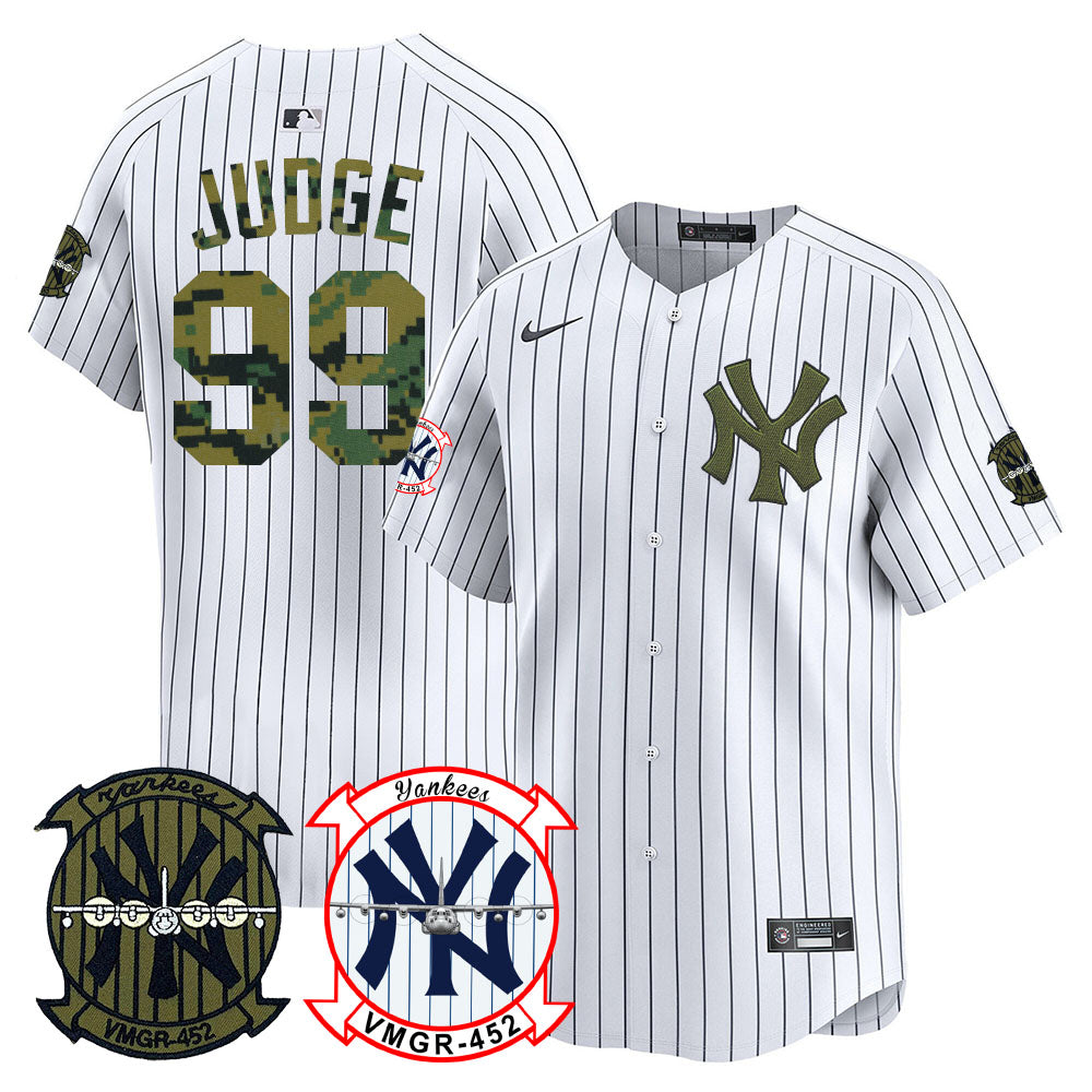 Yankees x USMC 2024 Vapor Premier Limited Jersey TLA - All Stitched