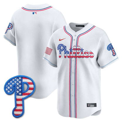 Philadelphia Phillies 2025 Fourth of July Jersey - All Stitched