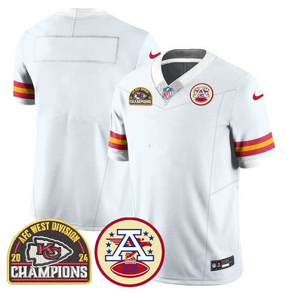 Chiefs 2024 AFC West Champs Jersey - All Stitched