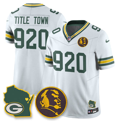 GB Vapor Limited Jersey - John Madden Patch - All Stitched