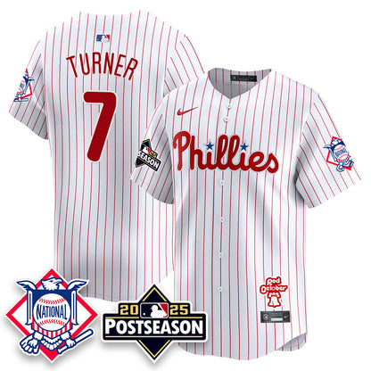 Philadelphia Phillies 2025 Postseason Jersey - All Stitched