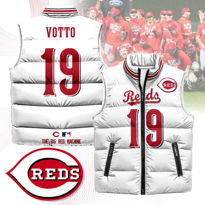 Cincinnati Reds Unisex Puffer Vest