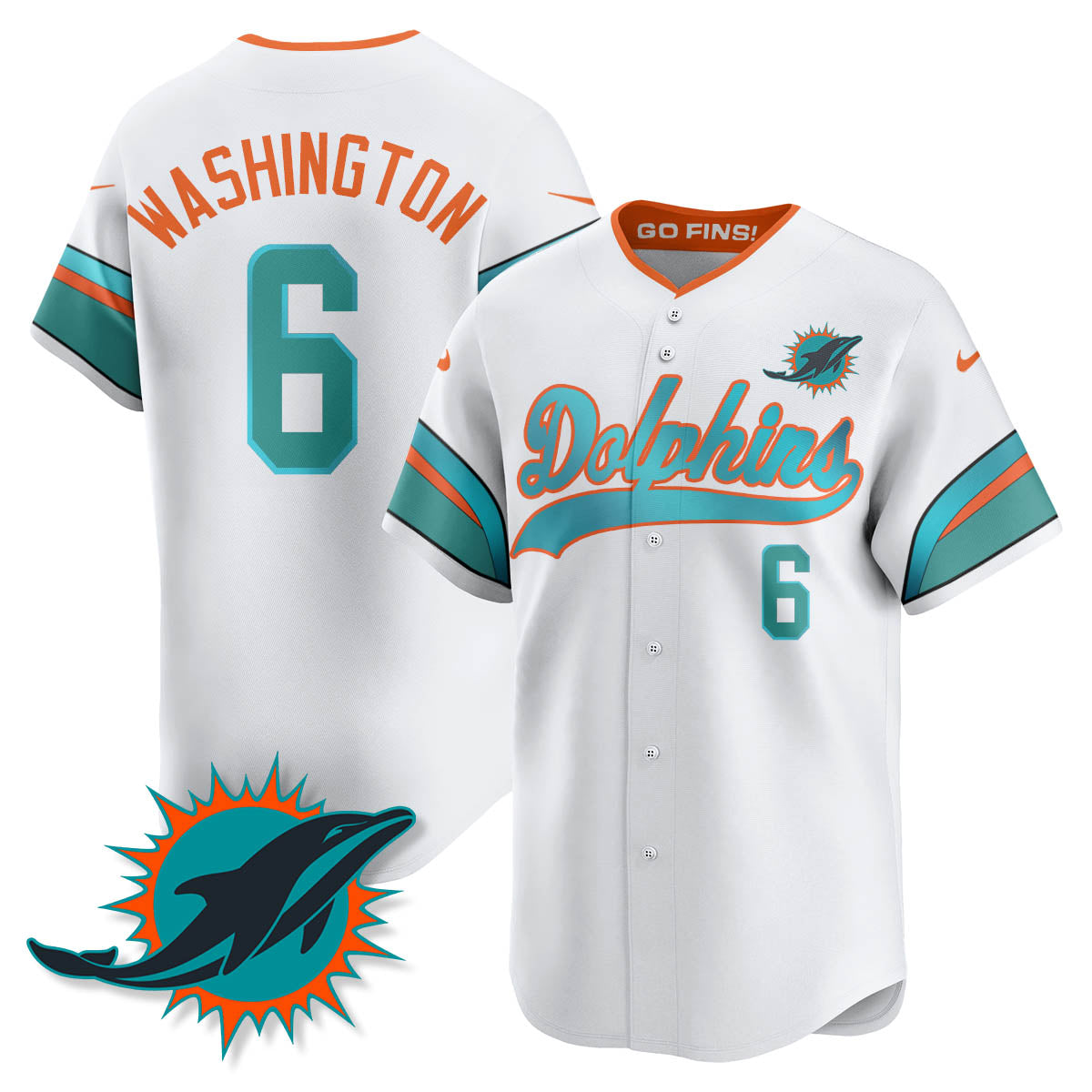 MIA "Rivalries" Vapor Limited Baseball Jersey - All Stitched