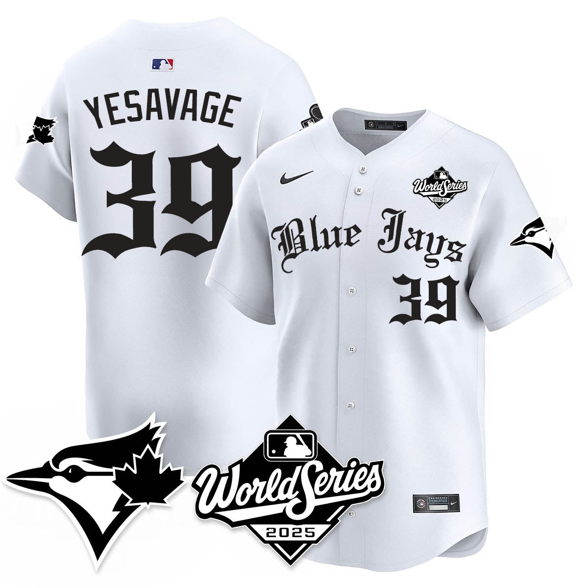 TOR Gothic 2025 World Series Jersey - All Stitched