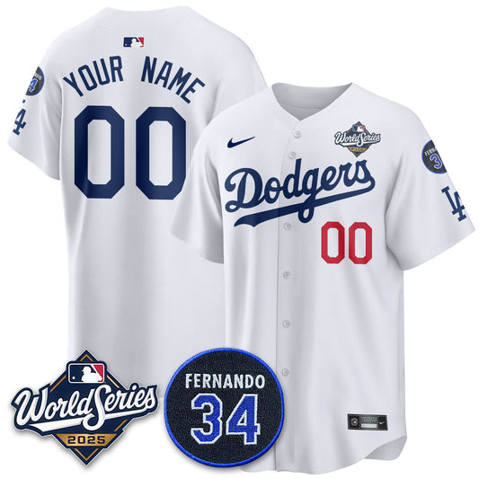 LAD 2025 National League Champions Custom Jersey - All Stitched