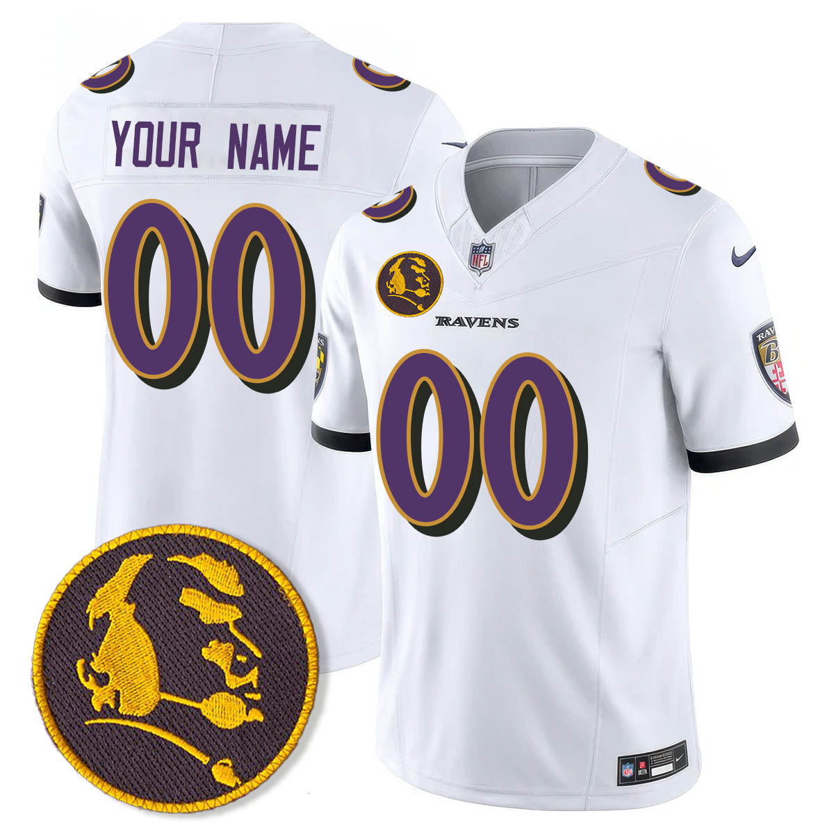 BAL Vapor Limited Jersey - John Madden Patch - All Stitched