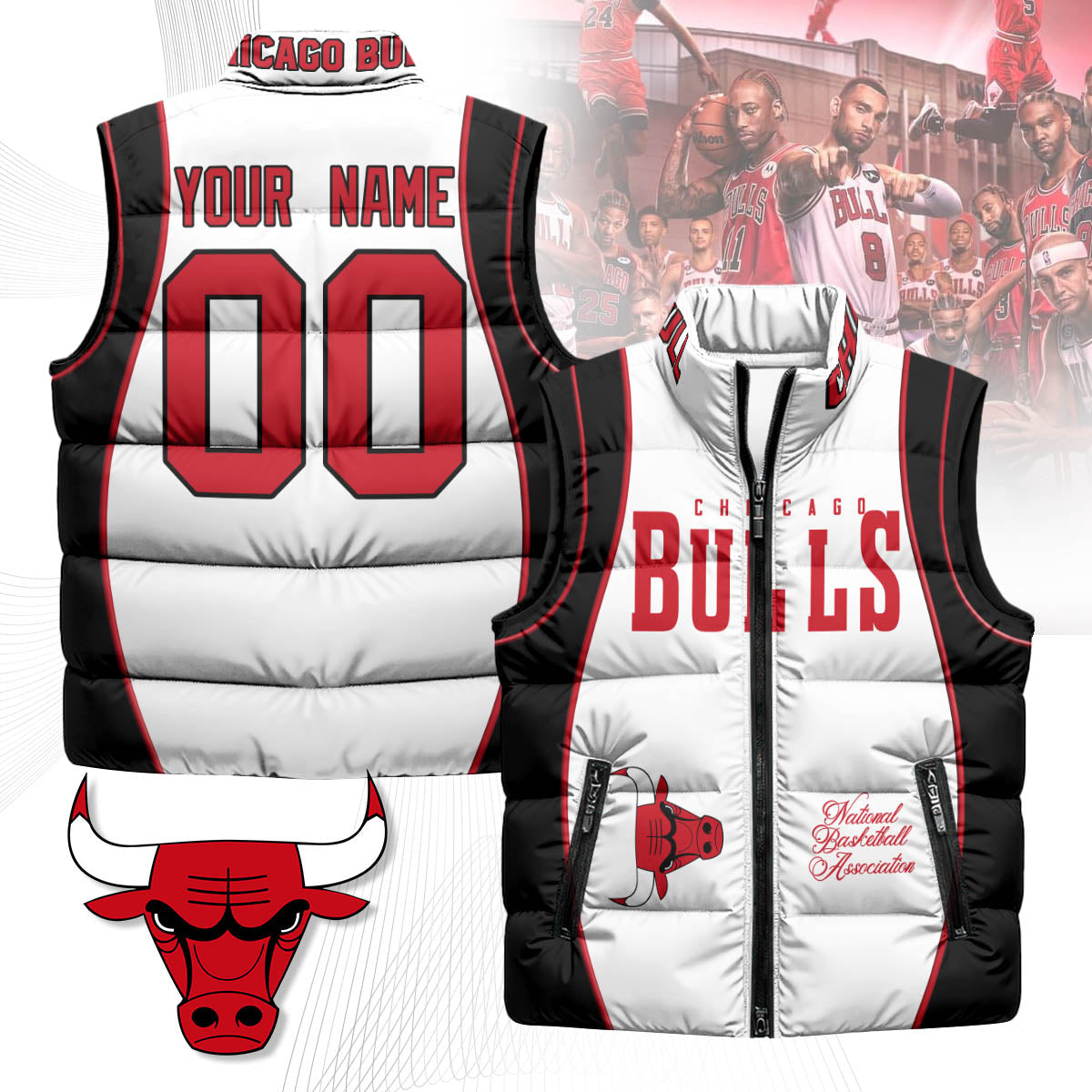 CHI Unisex Custom Puffer Vest
