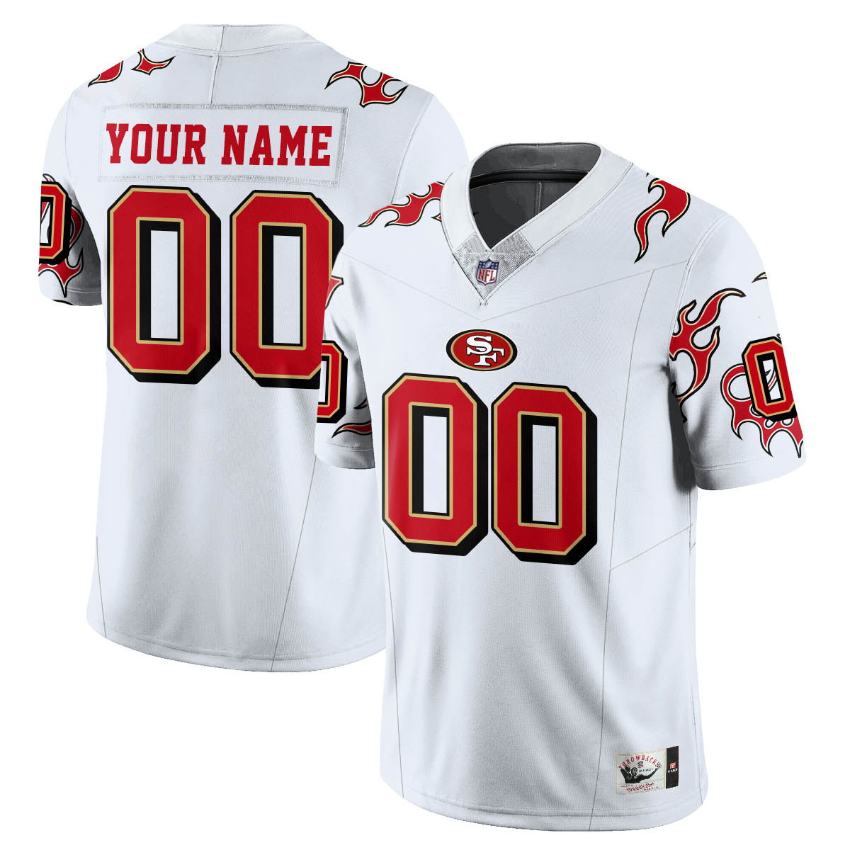 Custom SF 1994 Legacy Vapor Limited Jersey - All Stitched