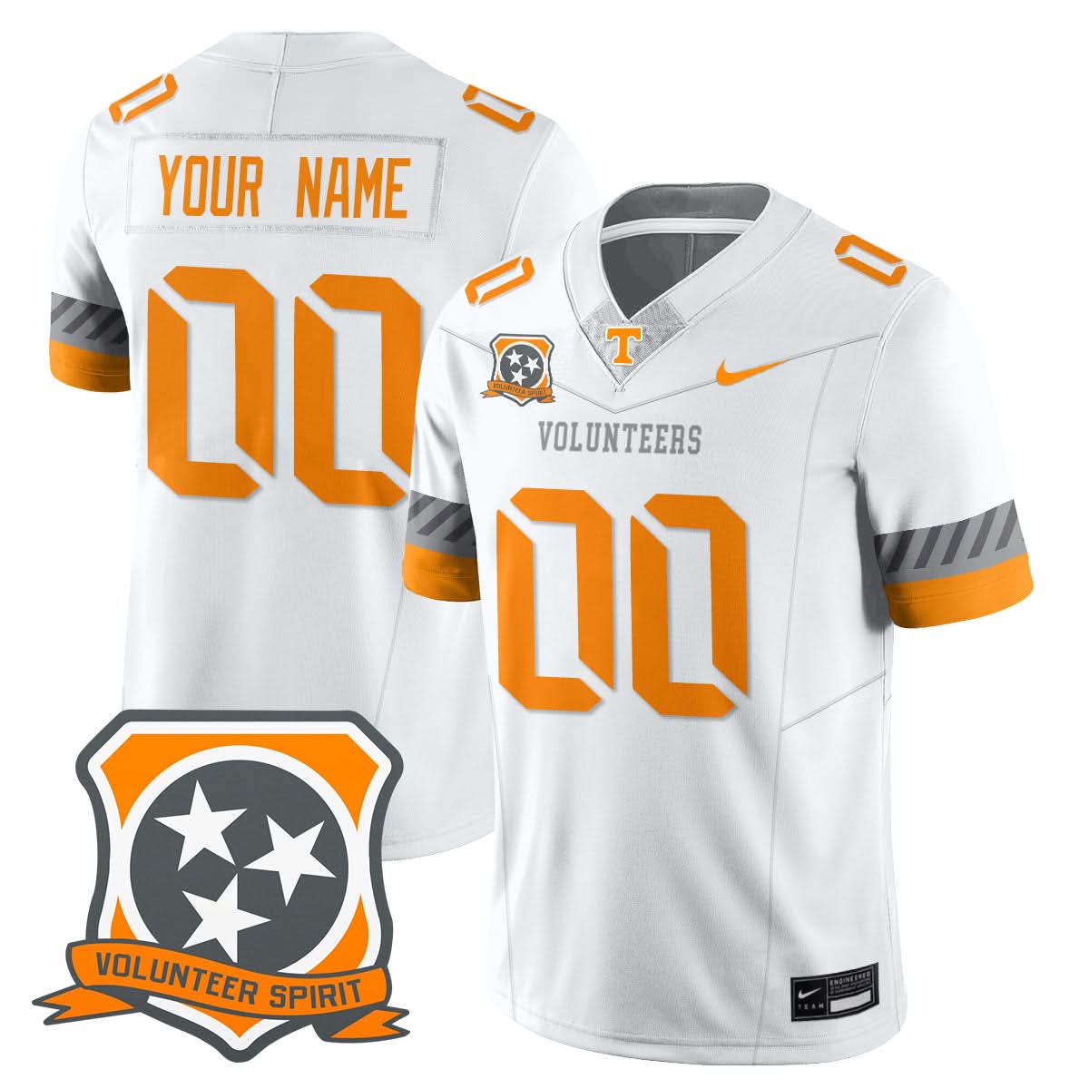 Tennessee Volunteers Football 2025 Spirit Limited Custom Jersey - All Stitched