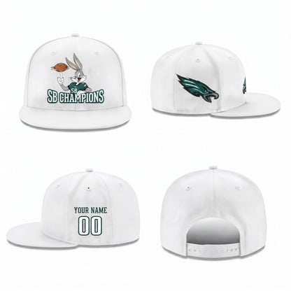 PHI x Bunny Personalized Snapback Cap - Printed