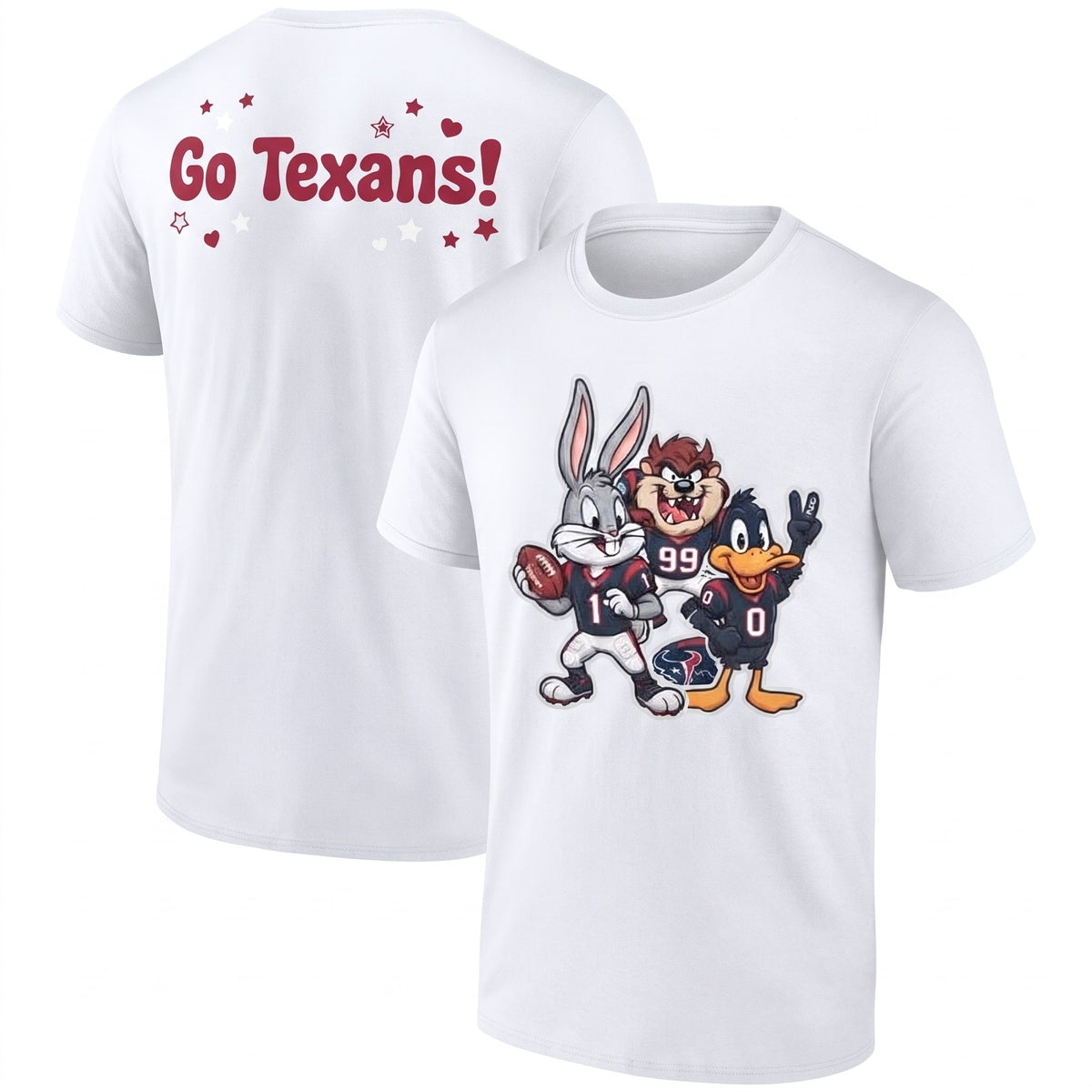 HOU x Looney Toons 2026 Edition Two Sides T-Shirt - Printed V2