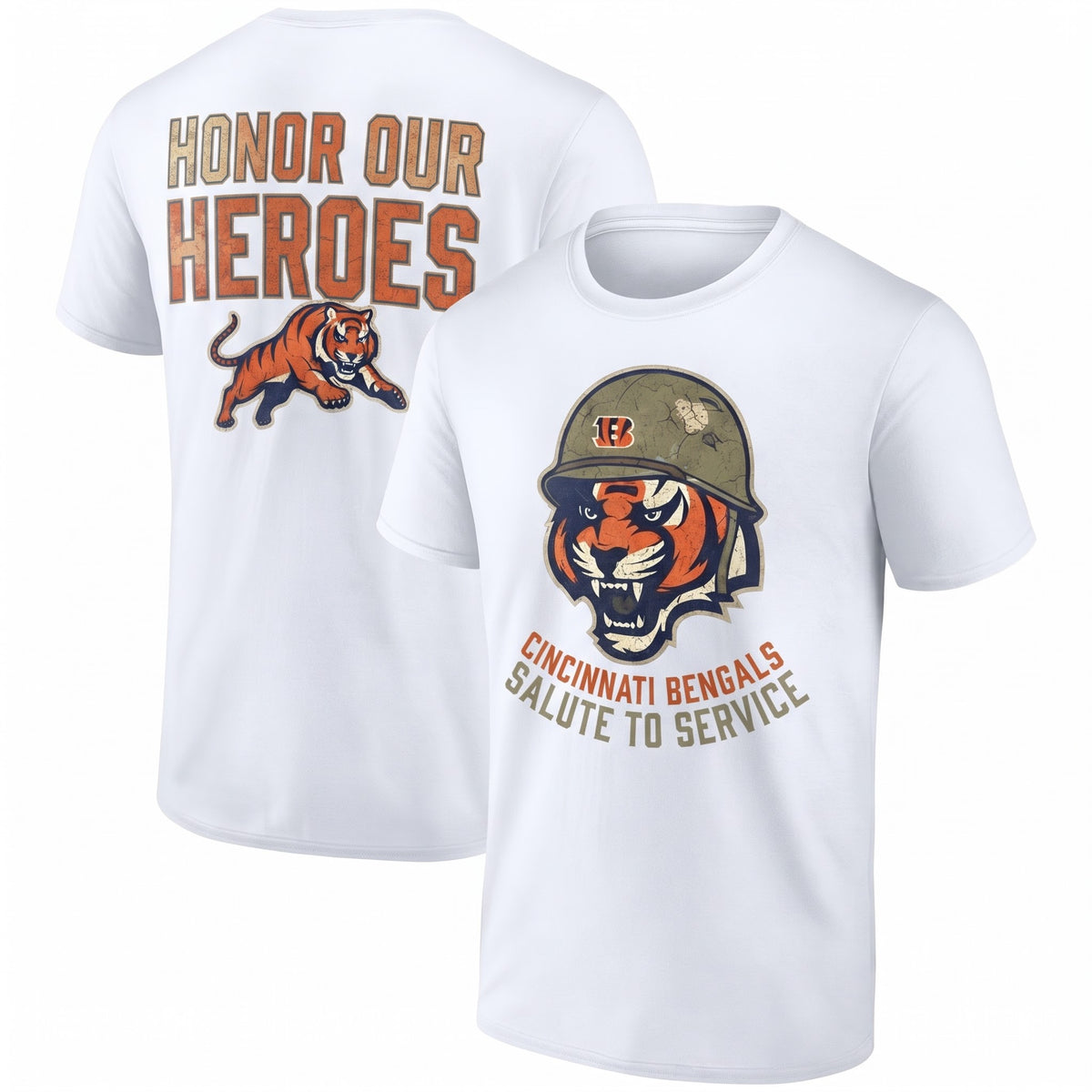 CIN x Salute To Service Two Sides T-Shirt - Printed V1