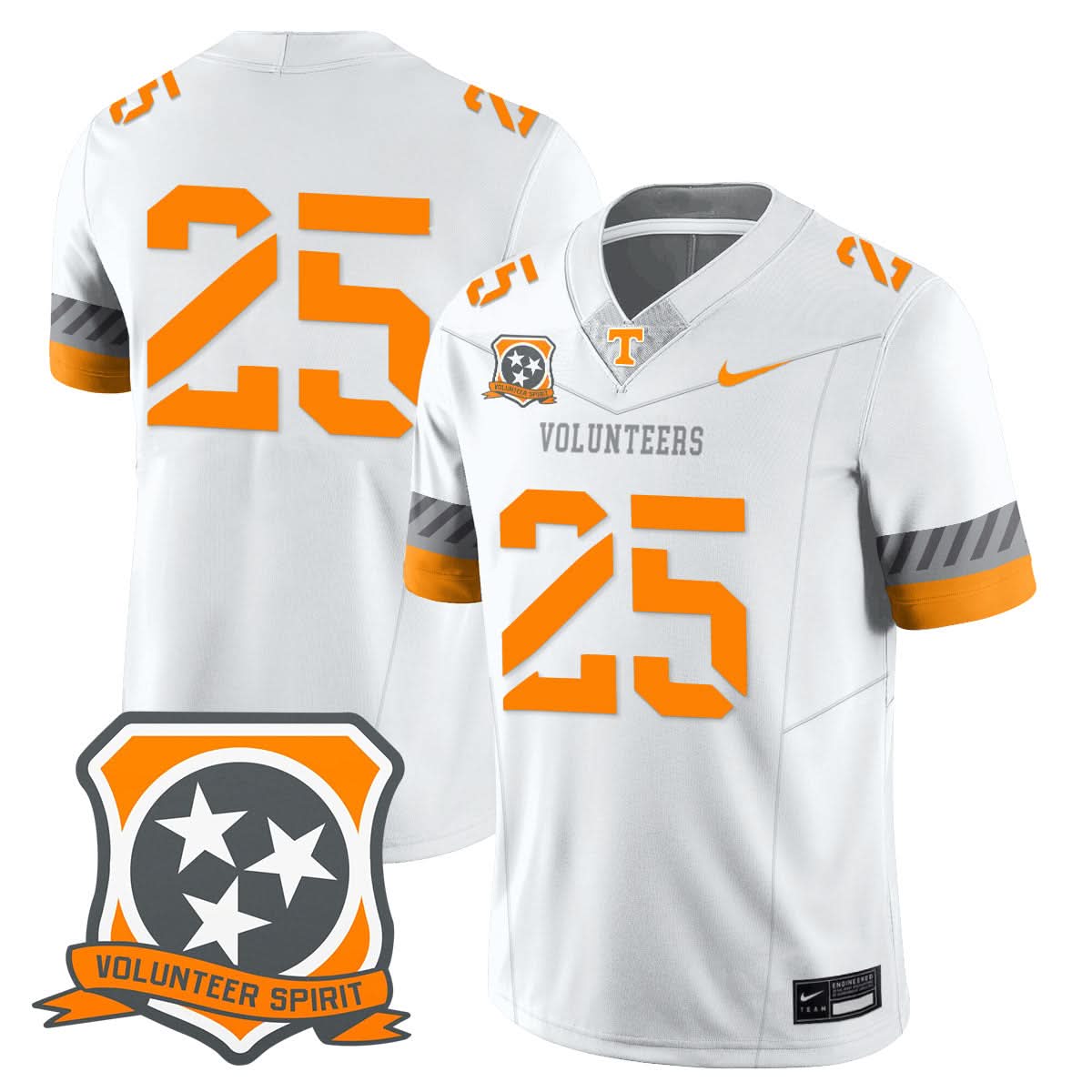 Tennessee Volunteers Football 2025 Spirit Limited Jersey - All Stitched
