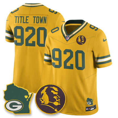 GB Vapor Limited Jersey - John Madden Patch - All Stitched