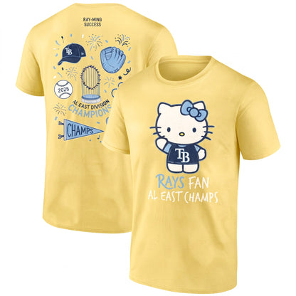 TB x Meow KT AL East Division Champions Two Sides T-Shirt - Printed V2
