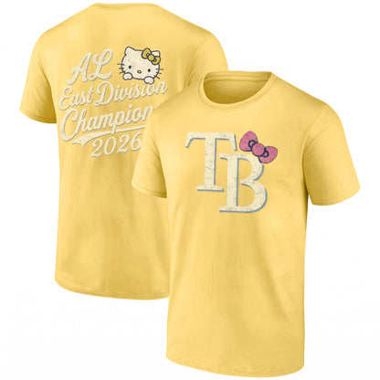 TB x Meow KT AL East Division Champions Two Sides T-Shirt - Printed V1