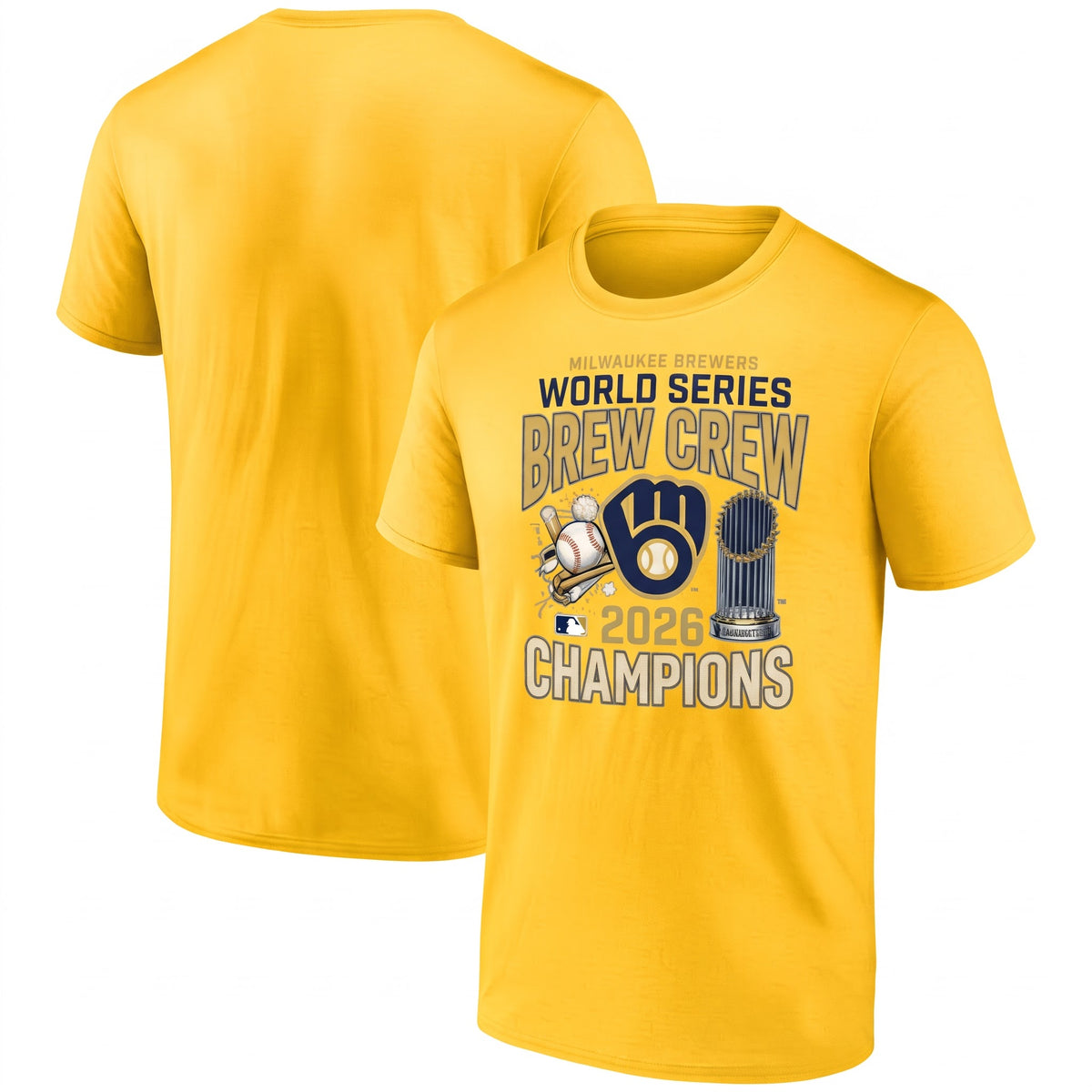 MIL World Series Champions One Side T-Shirt - Printed V3