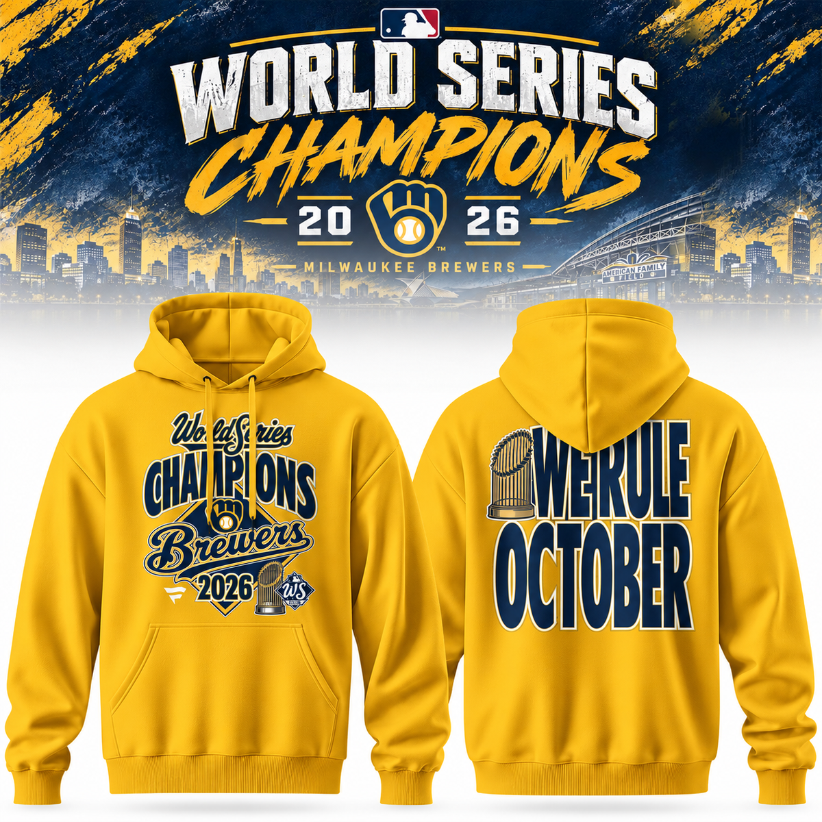 MIL 2026 World Series Champions 2D Hoodie - Printed