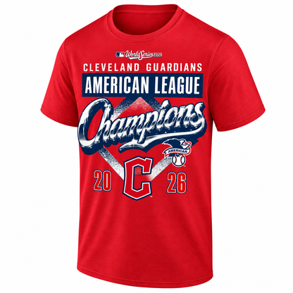 CLE 2026 AL Champions One Side T-Shirt - Printed