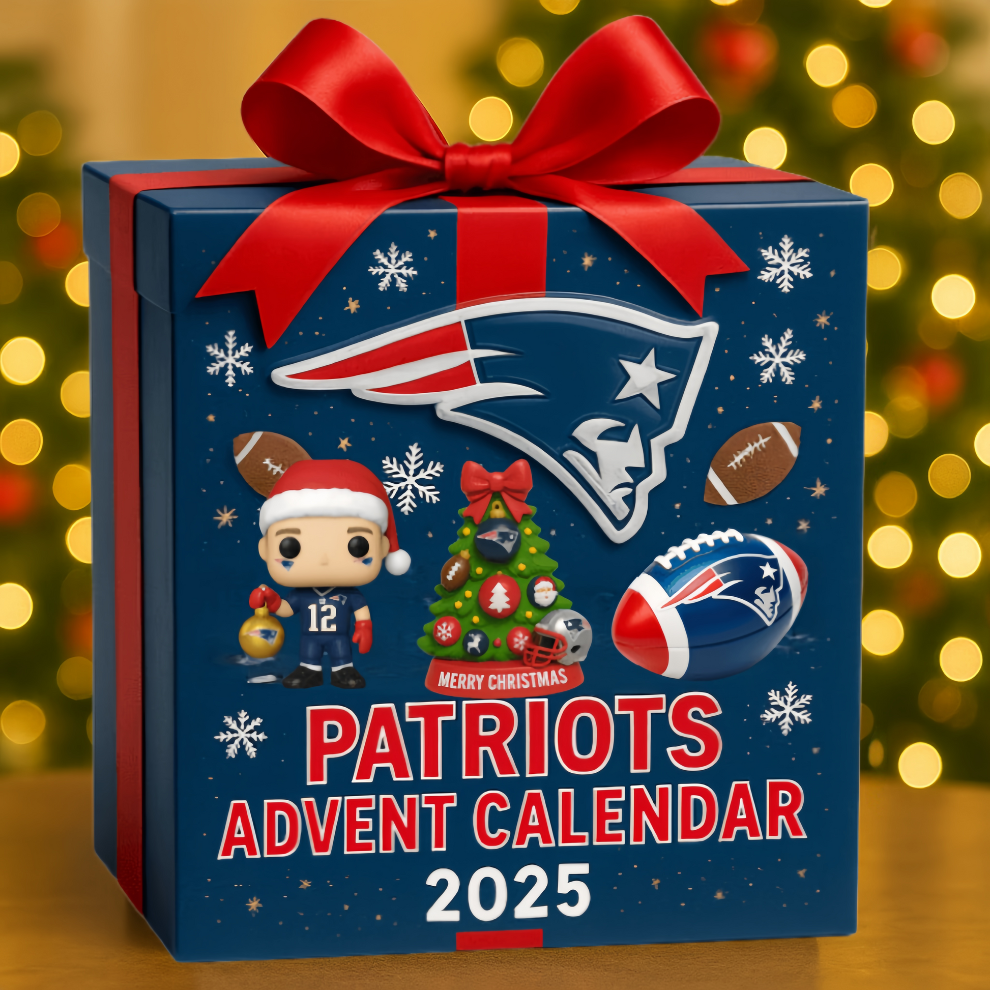 New England Patriots Advent Calendar 2025 – 24 Days