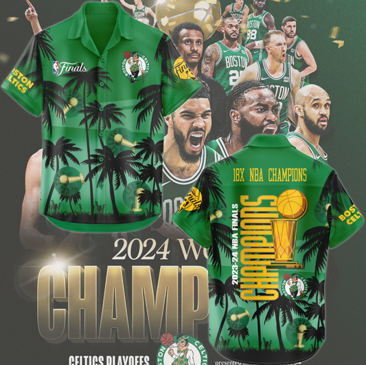 Boston Champion 2024 Hawaiian Shirt- 406TTHS155