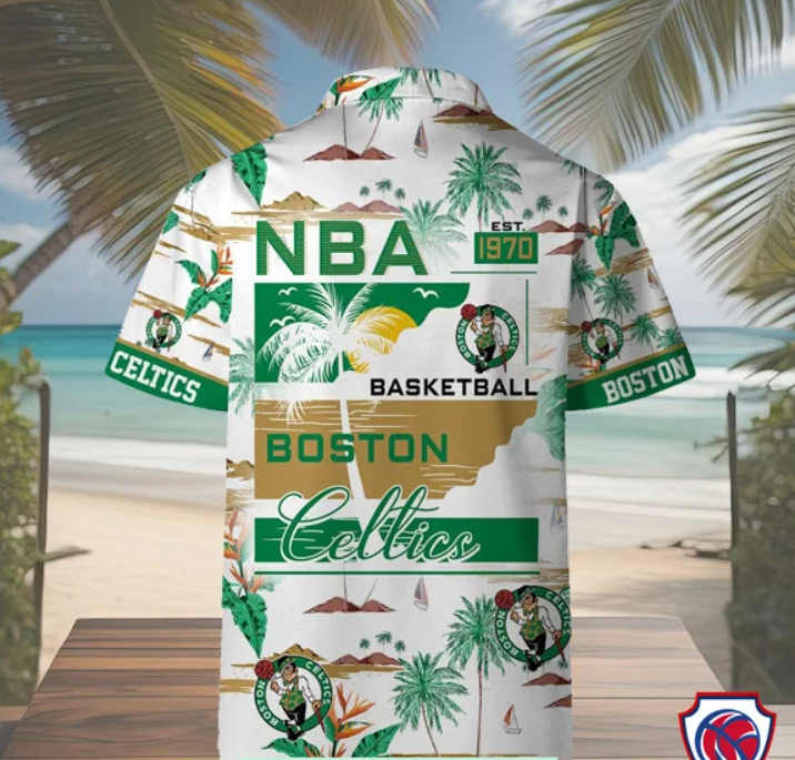 Boston Champion Hawaiian Shirt- 406TTHS156