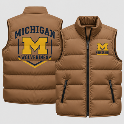 MICH  2026 Military Appreciation Puffer Vest - Printed