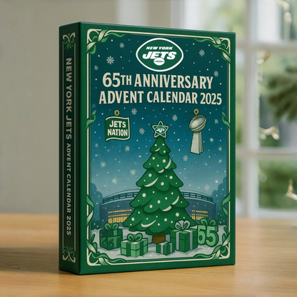 New York Jets Advent Calendar -- The One With 24 Little Doors