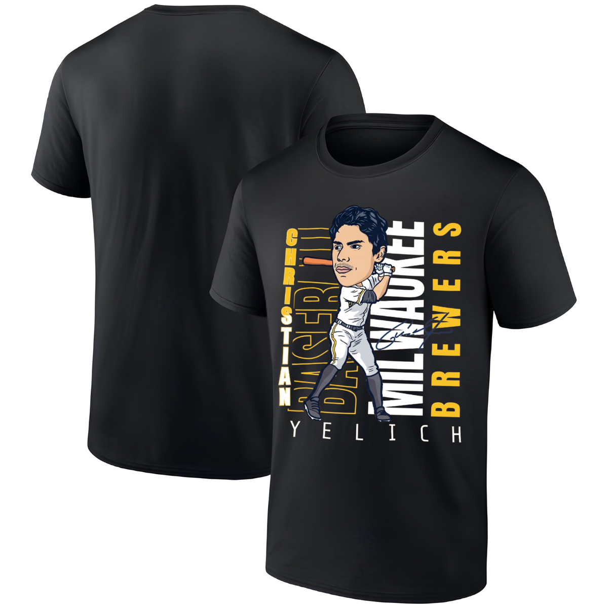 MIL 2026 Christian Yelich #22 One Side T-Shirt - Printed