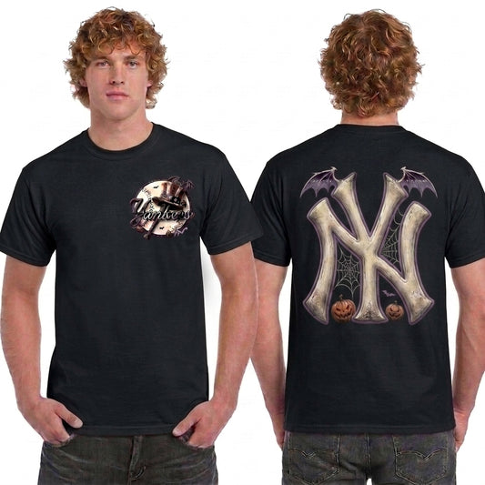 NYY 2026 Nightmare Edition Two Sides Printed T-Shirt