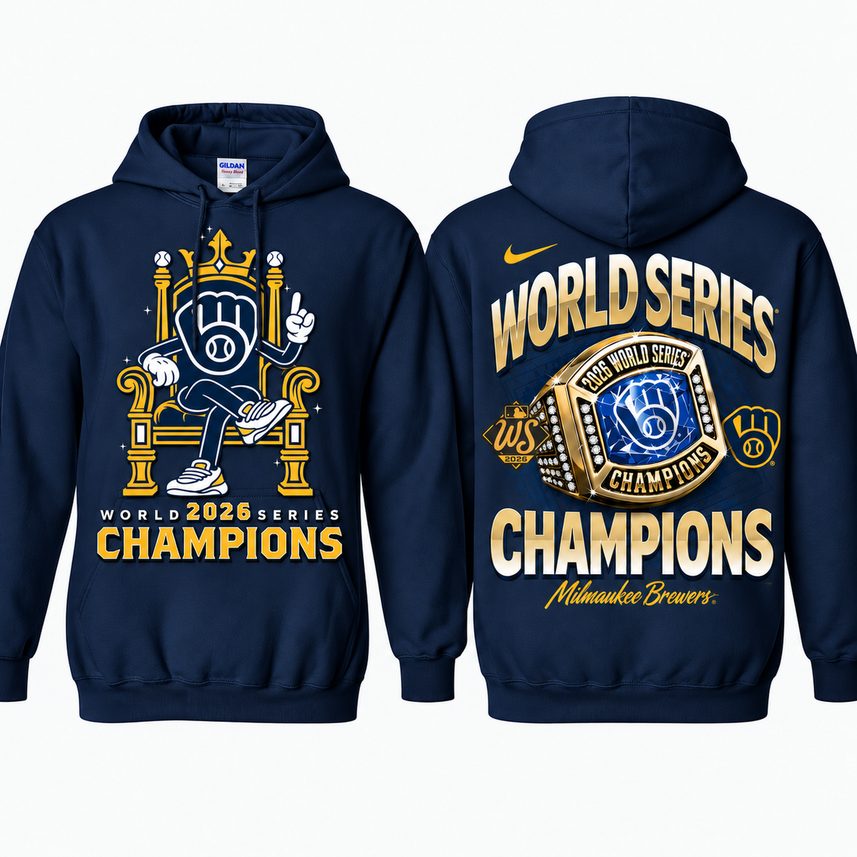MIL WS Champions 2026 "King of WS" 2D Hoodie - Printed V2
