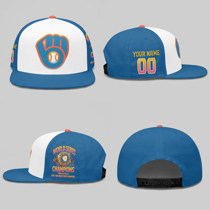 MIL 2026 World Series Champions Custom Snapback Cap - Printed V2