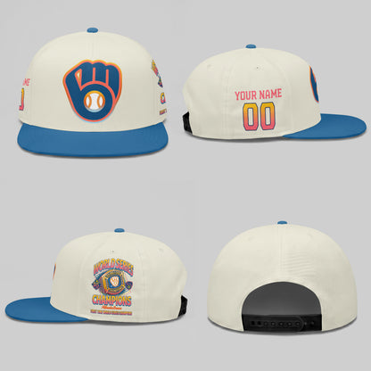 MIL 2026 World Series Champions Custom Snapback Cap - Printed V2