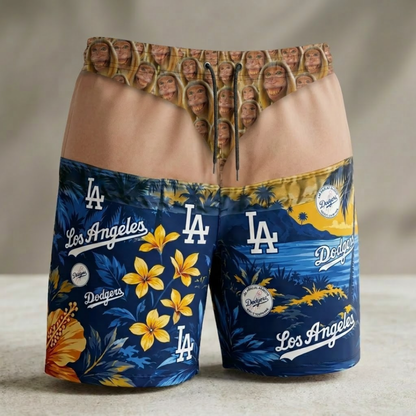 LAD Effect Body Funny Custom Beach Short - Printed