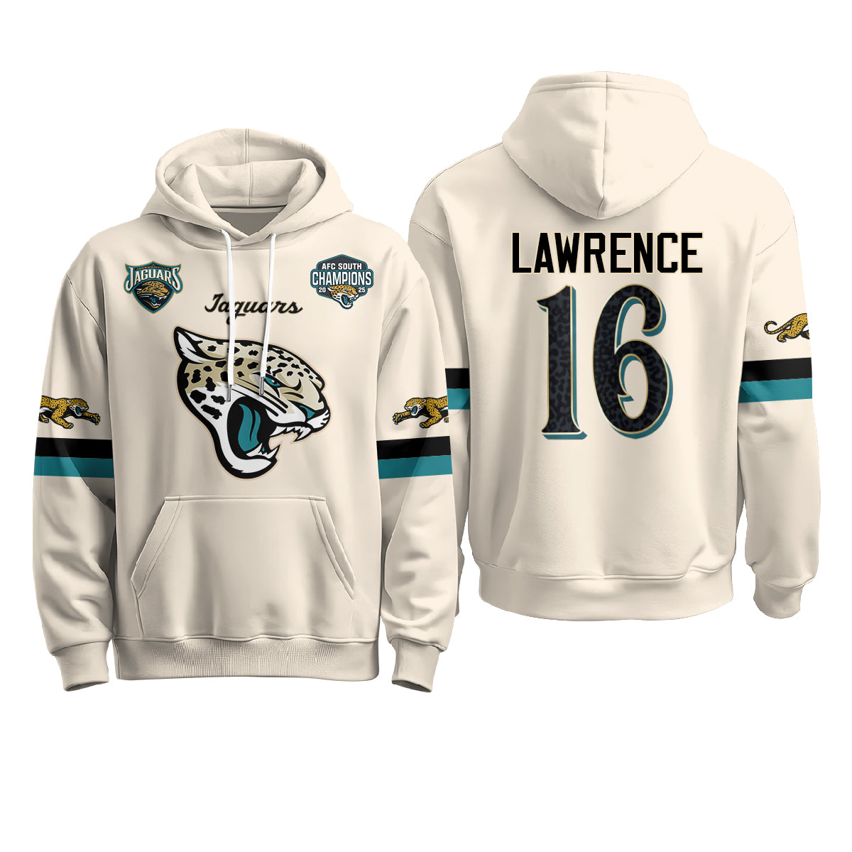 Jacksonville Jaguars 2026 Rivalries Fleece Hoodie - Printed